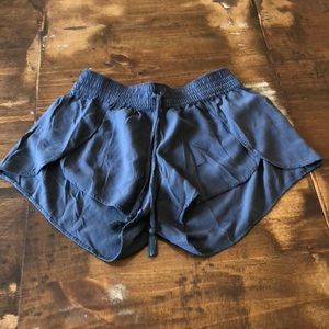 Flirty tulip hem shorts